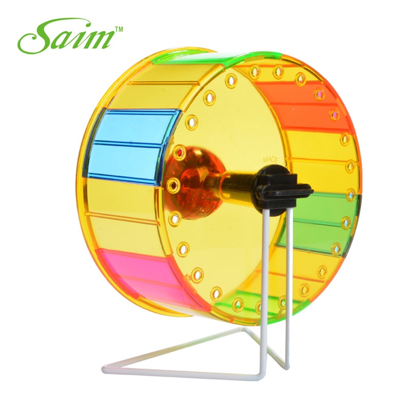 1Pc Kat Huisdier Jogging Hamster Wheel Mouse Muizen Kleine Oefening Speelgoed Running Spinner Sport Wiel kooi accessoires dier woestijnrat