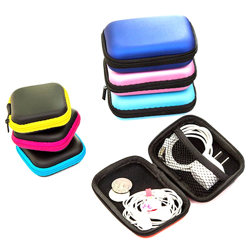 Digitale Charger Hoofdtelefoon Opbergtas Usb Datakabel Organisator Oortelefoon Draad Tas Doos Draagbare Reizen Kit Case Pouch Elektronica