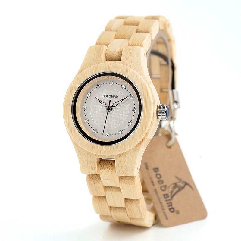 BOBO BIRD Fast Wooden Wristwatch Handmade Date Week Display Clock relogio masculino LED For Birthday Anniversary