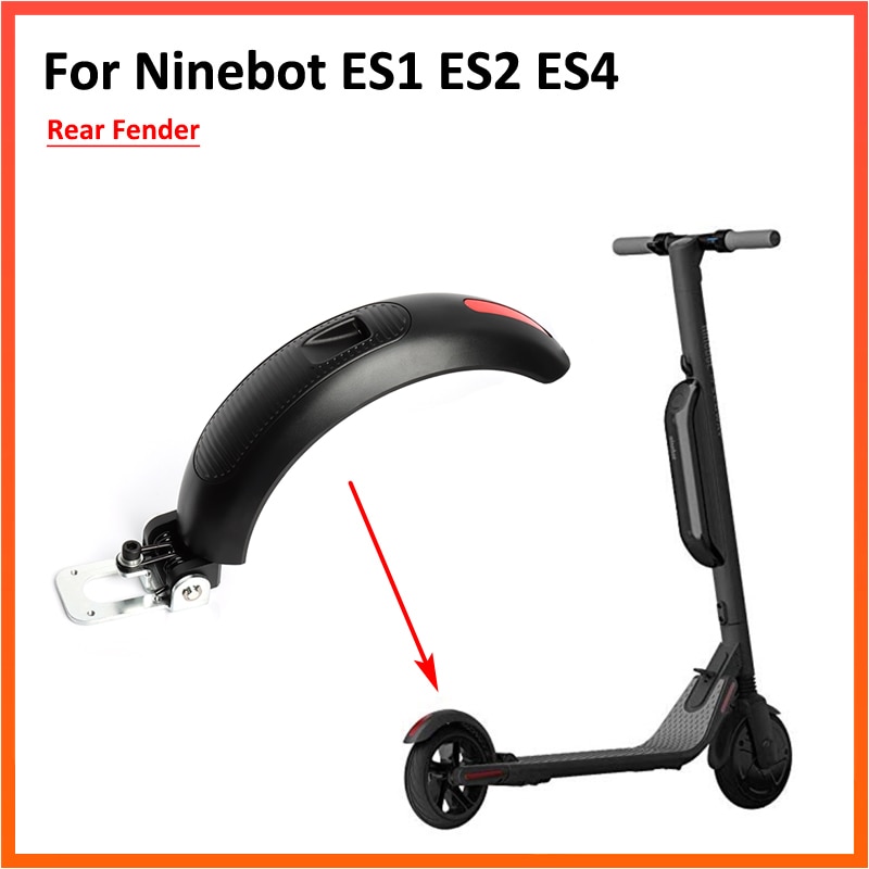 Bagskærmsamling til ninebot  es1 es2 es4 elektrisk scooter opgraderede metalskærmehjulsdele