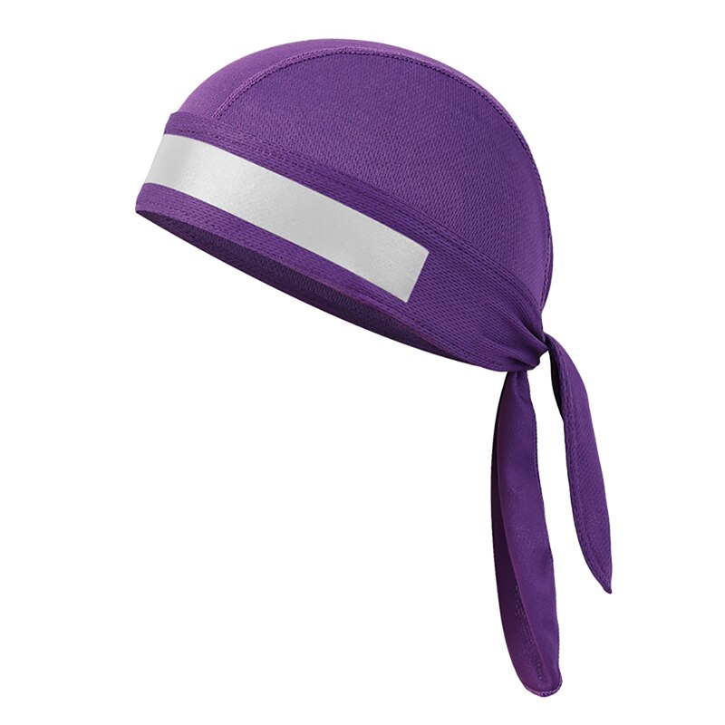 Quick Dry Pure Fietsen Cap Hoofd Sjaal Zomer Mannen Reflecterende Running Riding Bandana Hoofddoek Ciclismo Piraat Hoed Kap Hoofdband: Z