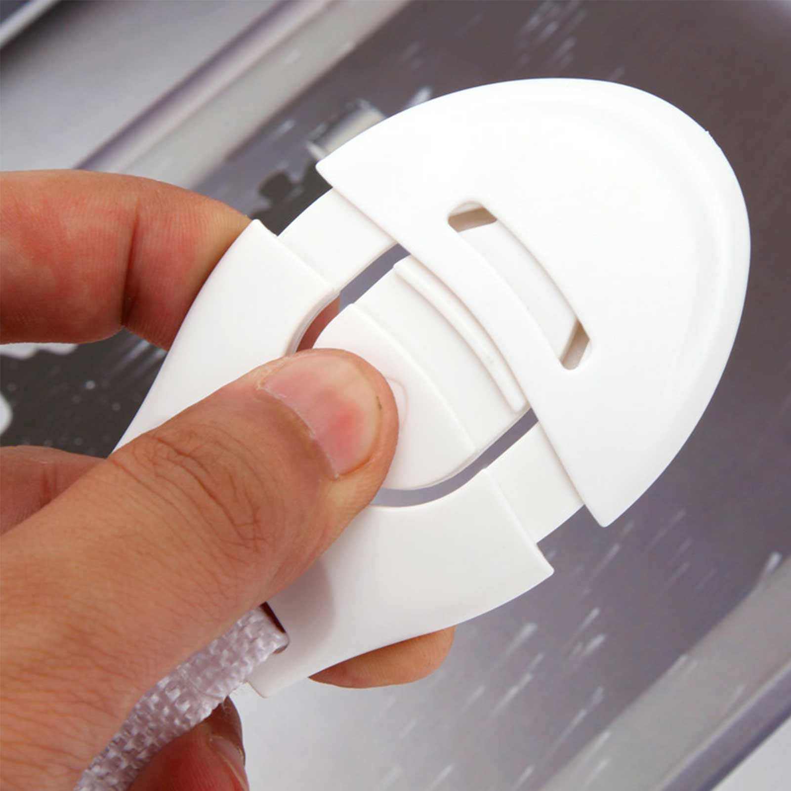 10Pcs Kind Veiligheid Kabinet Lock Baby Proof Beveiliging Protector Lade Deur Kast Lock Bescherming Kids Veiligheid Deurslot