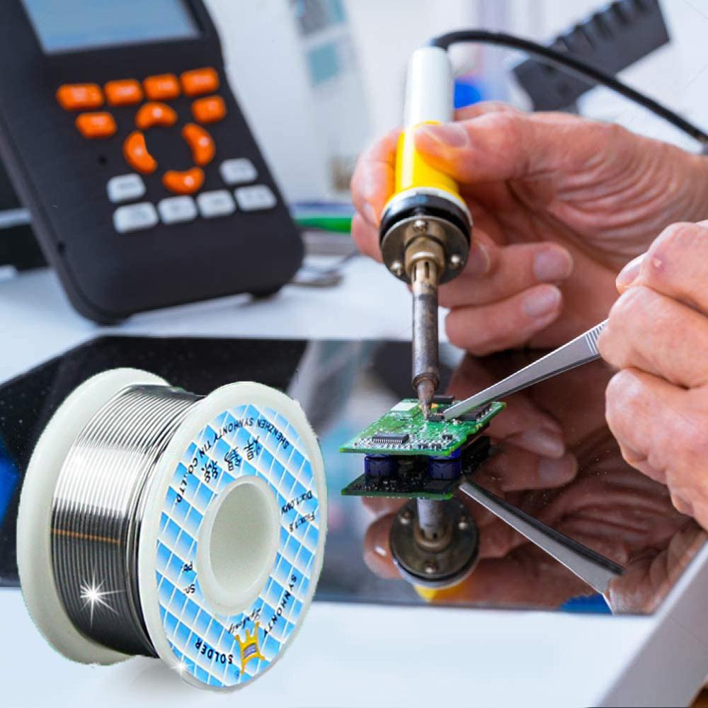 Rosin Core Solder Wire Tin Lead Rosin Core Solder for Stained Glass, Electronics, Gauge wires, Jewelry, Electric Toys and Models