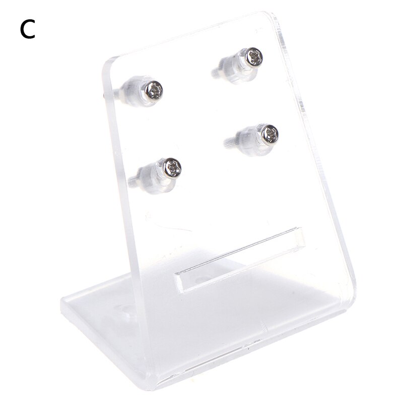 1pc Acrylic Transparent Camera Holder Support Bracket Case for Raspberry Pi Camera: C