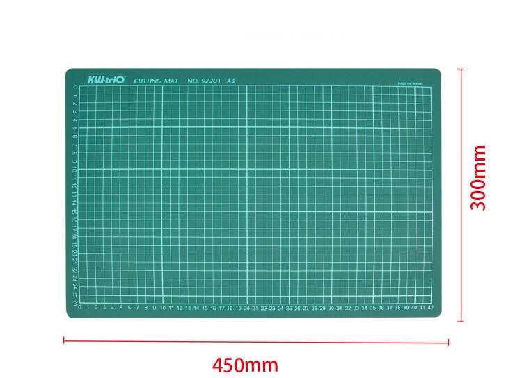 A3 PVC Cutting Mat Durable Self-healing Cut Pad Patchwork Tools DIY Accessory Cutting Plate 30*22cm