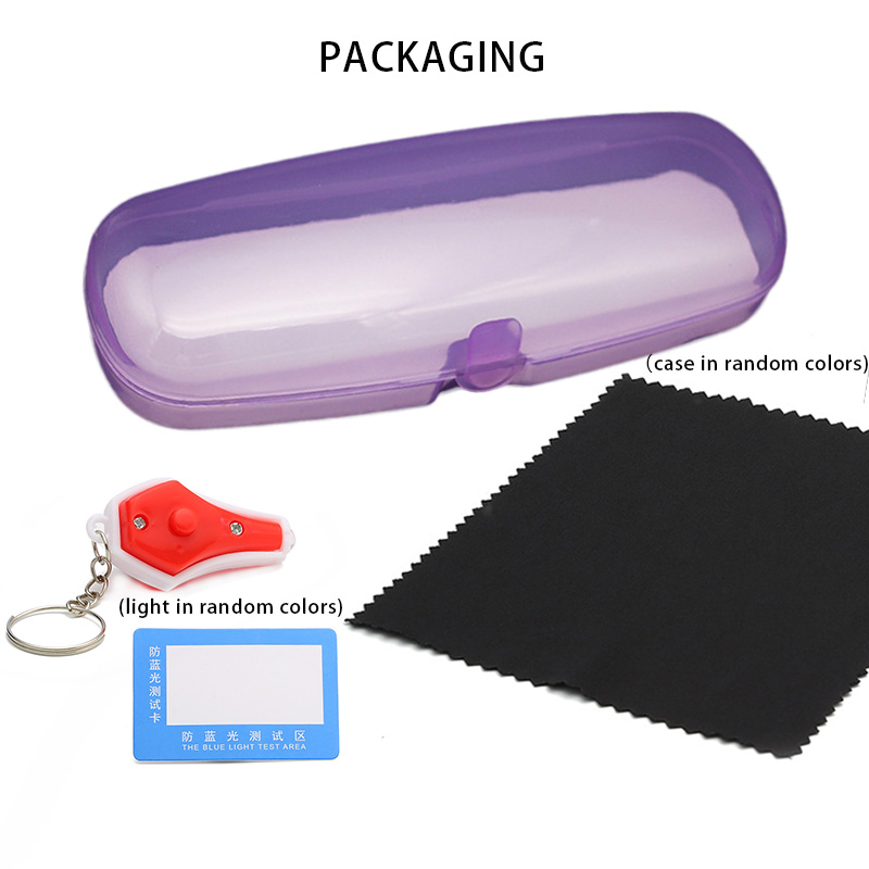 RBENN Anti Blue Ray Computer Glasses Men Women Blue Light Blocking Eyeglasses Classic Rivet Optical Frame Gaming Eyewear Male: package