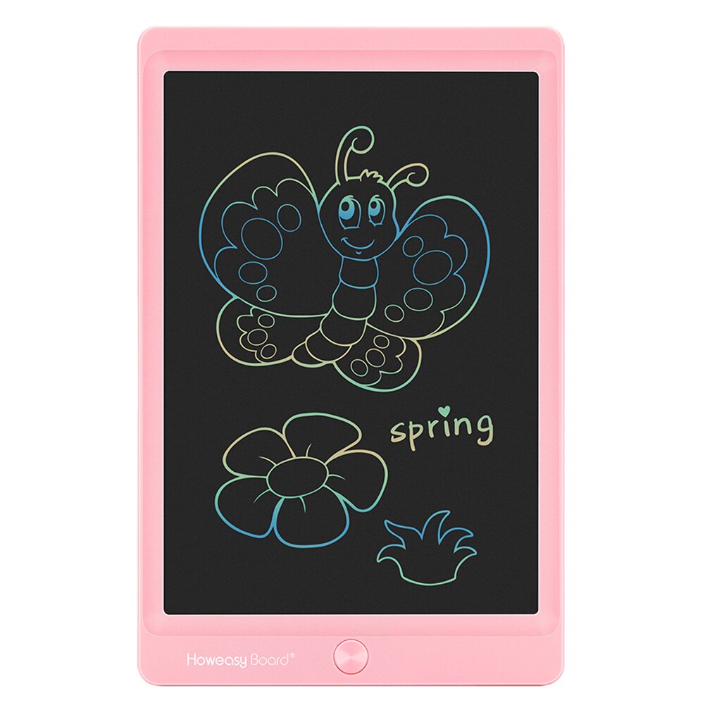 8.5''/10'' Electronic Drawing Board LCD Screen Writing Tablet Digital Graphic Drawing Tablets Electronic Handwriting Pad Board+P: 10inch Pink