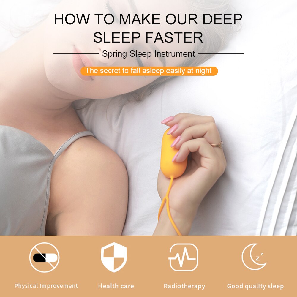 Intelligent Electric Sleep Machine Timing Sleep Therapy Handheld Sleeping Helper Insomnia Physiotherapy Auxiliary Instrument