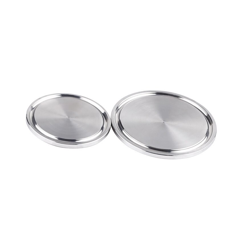 1.5" 2" 3" 4" 6" Tri Clamp SUS 304 Stainless Sanitary Tri-Clamp TC Blind Cover End Cap Home Brew Wine Ferrule OD 50.5mm-145mm