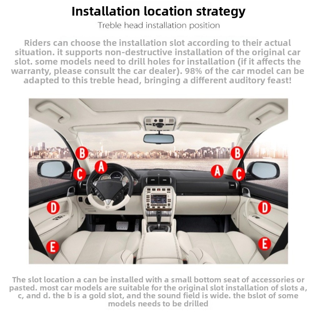 2 stücke Hohe Effizienz Auto Hochtöner Hochfrequenz Höhen Lautsprecher Dome Hochtöner Lautsprecher Schwarz Universal Laute Audio