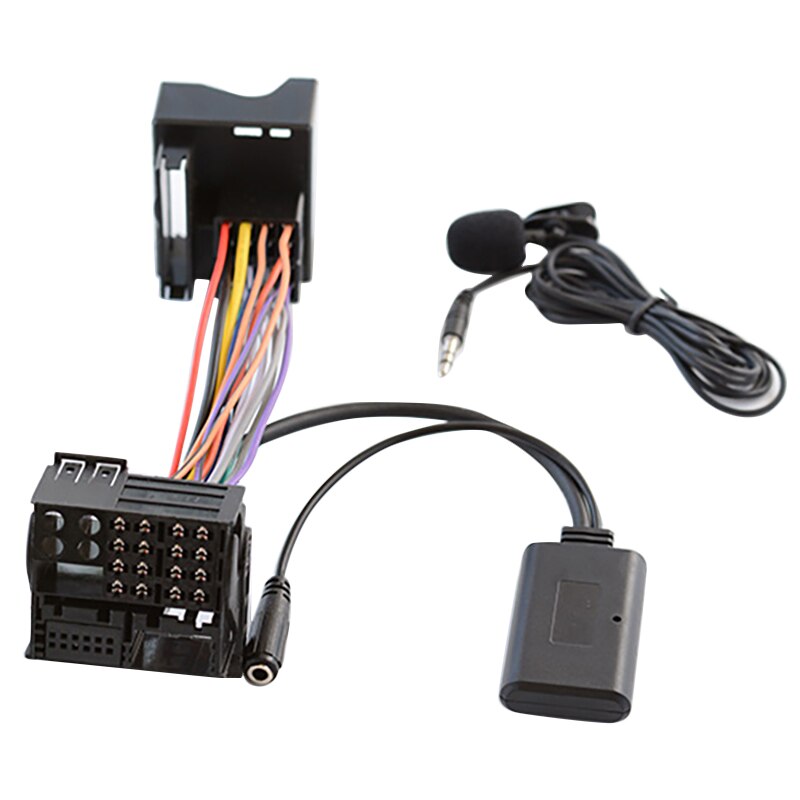 Auto Bluetooth 5,0 Aux Kabel Mikrofon Freisprecheinrichtung praktisch Freies Aufruf Adapter für 6000 CD Ford Mondeo Fokus Fest