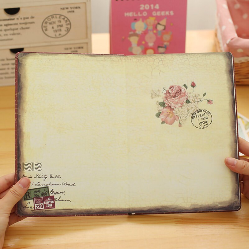 Rosas ilustraciones cuaderno Bloc de notas diario dibujo rosas lindas cuaderno de papel oficina material escolar