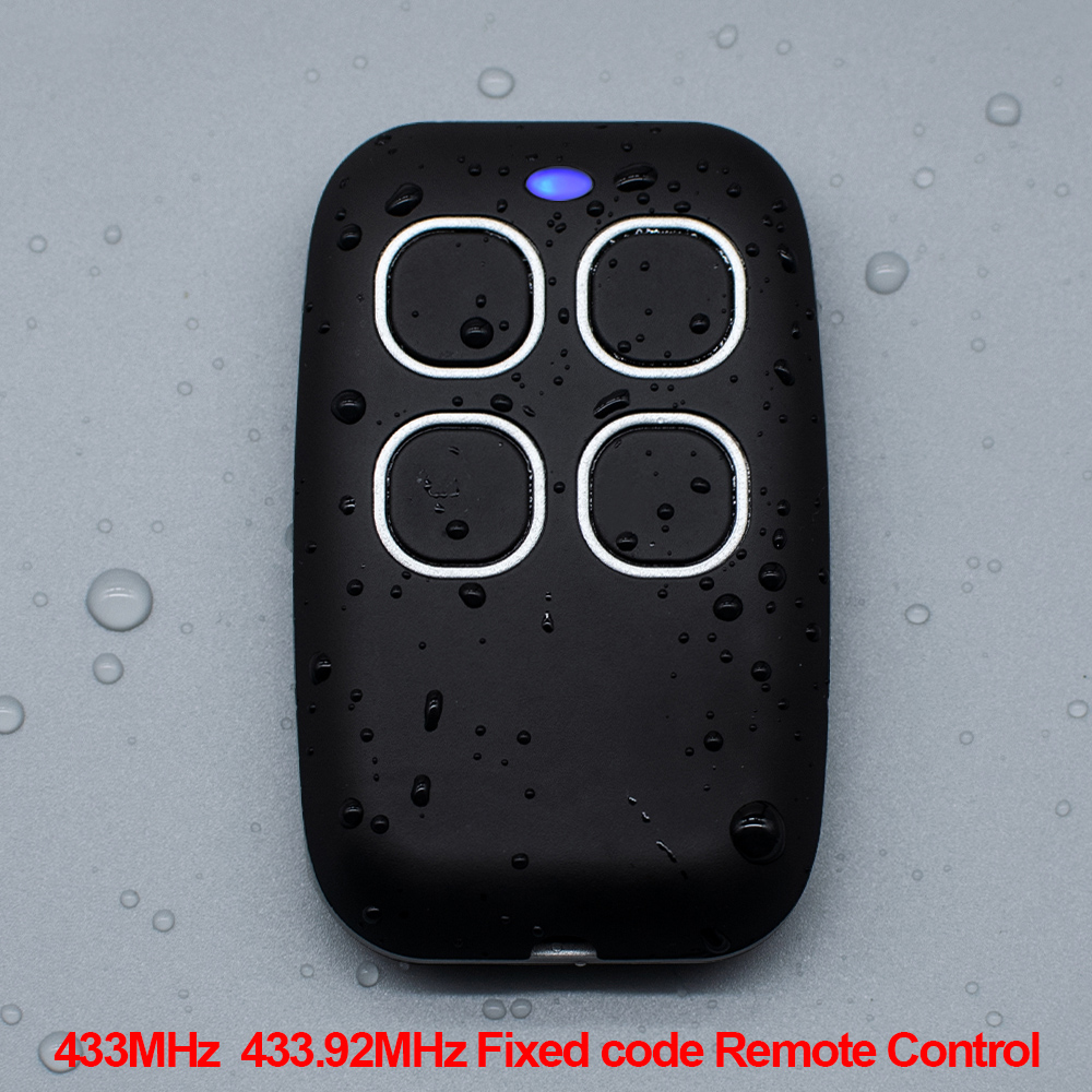 Garage Door Remote Control Duplicator 286MHz-868MHz Multi-Frequency Code Grabber Clone Gate Keyfob Command Hand Transmitter: Yellow