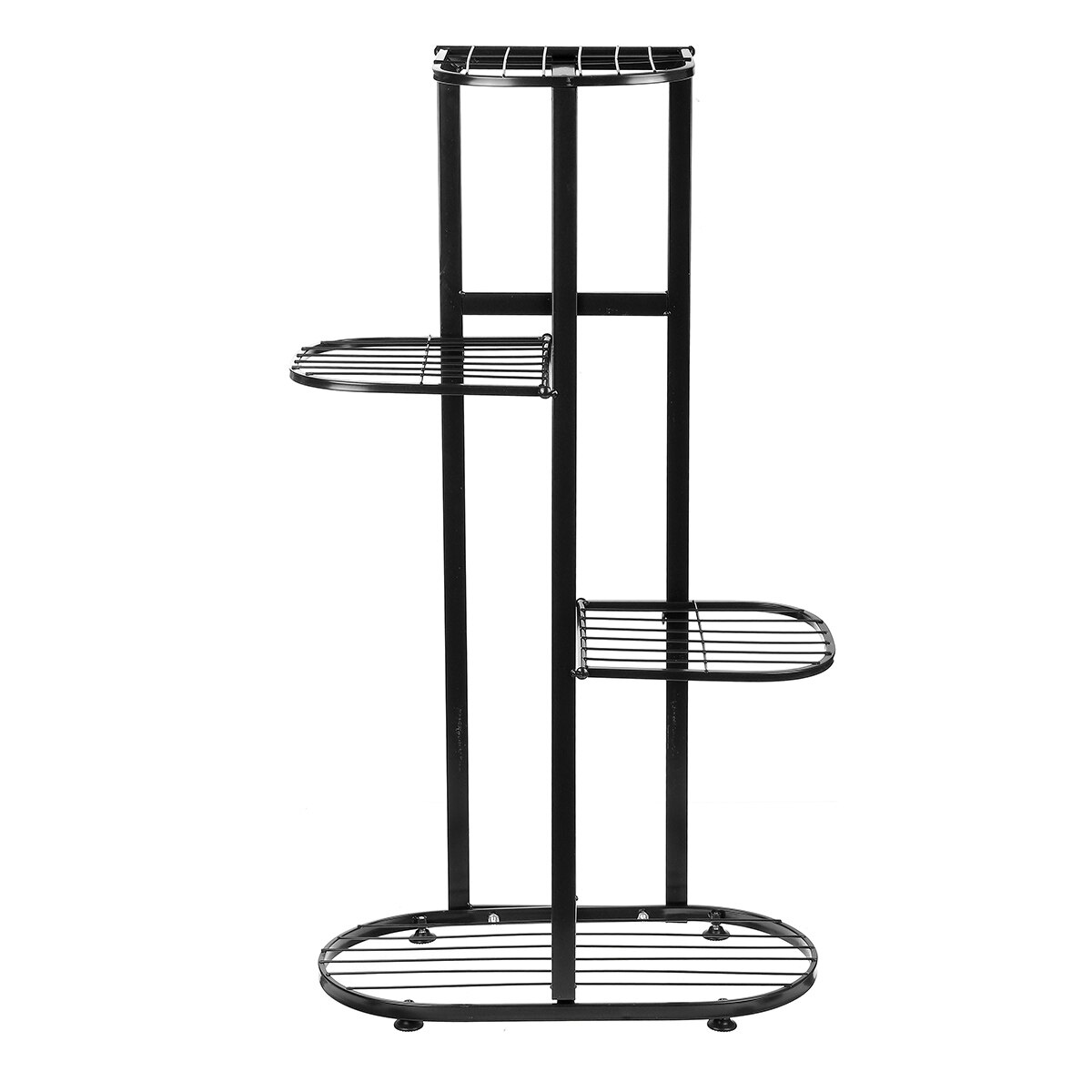 5 Ebene Metall Pflanze Stand Blume Gestell Topf Lagerung Gestell Anzeige Regal Halfter Haus drinnen draussen Garten Anlage verwöhnen