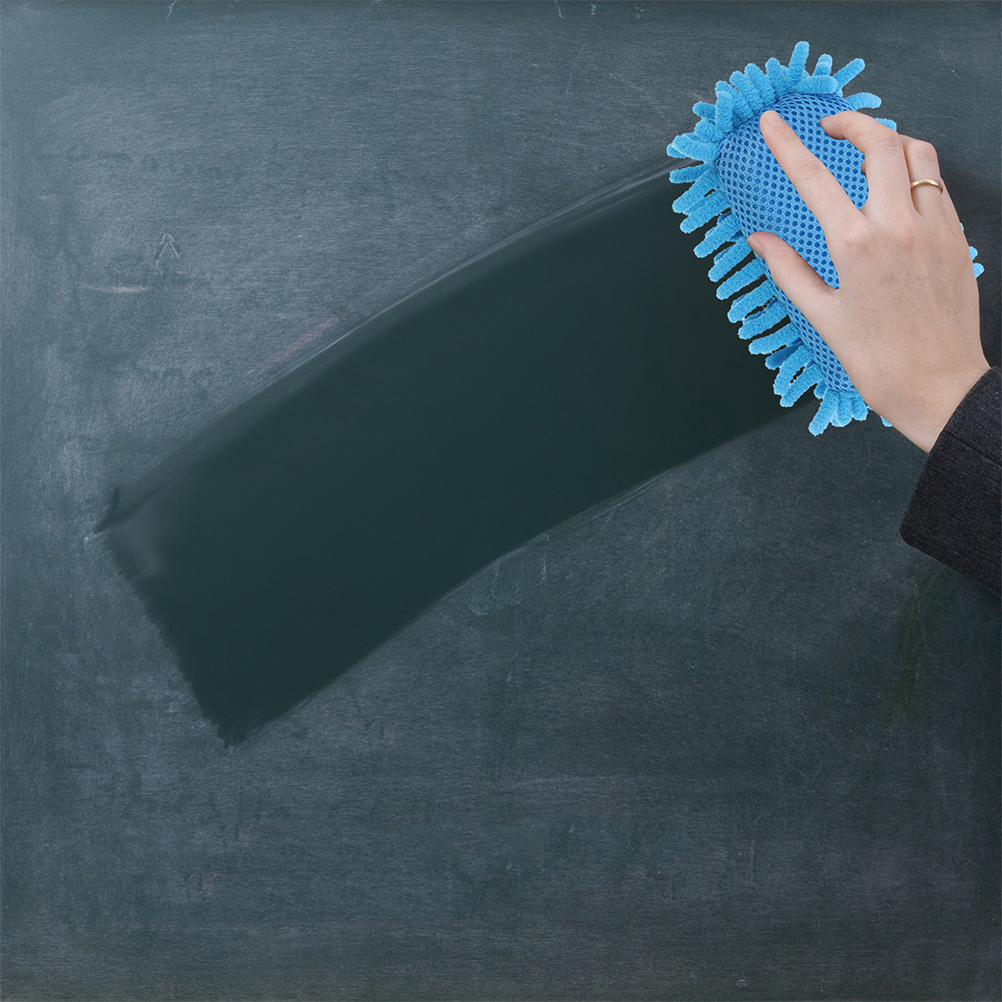 Effaceur à sec en microfibre pour tableau blanc, 2 pièces