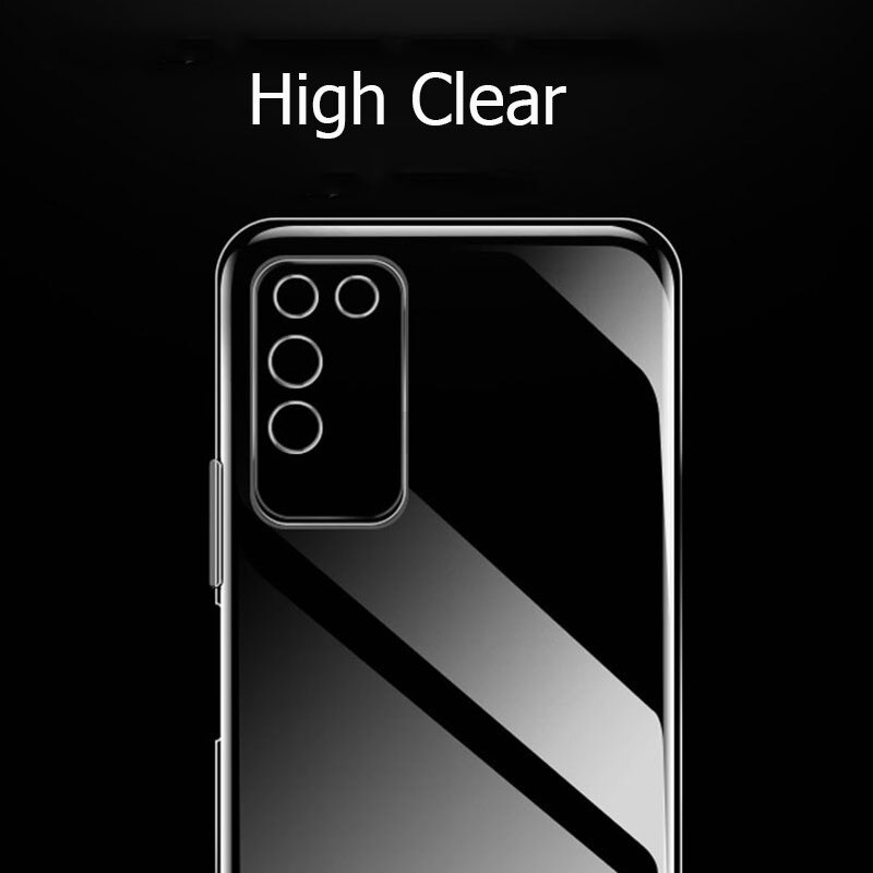 Funda de TPU transparente para Huawei Honor 10X Lite, carcasa fina suave para cámara Honor 10x Lite 10XLite