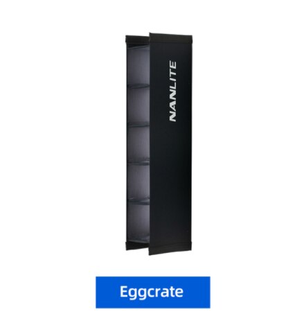 Nanlite – tube lumineux magique PavoTube II 6C, sac étanche, bâton lumineux rgb, poignée portable, trépied, accessoire léger, grille: Eggcrate