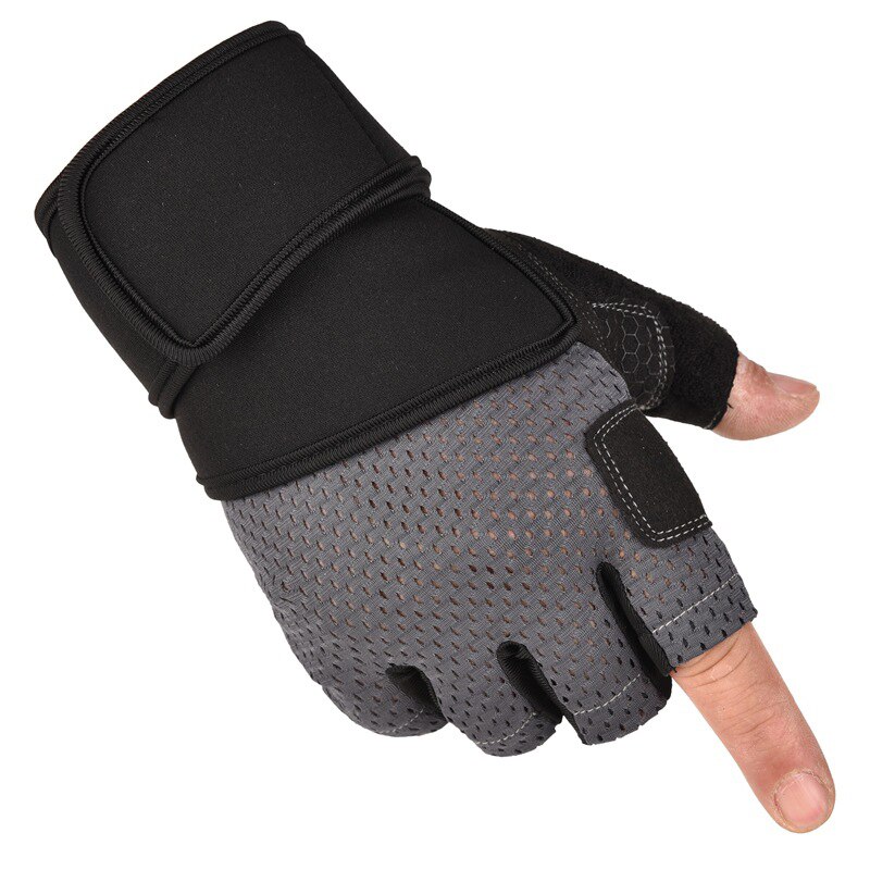 Heavyweight Sports Exercise Weight Lifting Gloves Gym Gloves Body Building Training Sport Fitness Gloves for Fiting Cycling