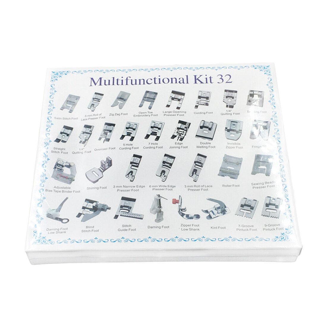 Electric Portable Mini Sewing Machine Handheld Sewing Machines Household Multifunction Automatic Tread Rewind Sewing Machine LED