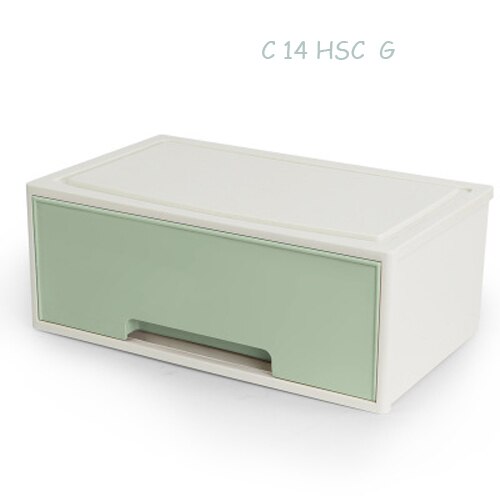 Syth skrivebord blank plast kosmetikk arrangør sminke oppbevaringsbokser søppel plast kosmetikk oppbevaringsboks mangfoldig kosmetisk arrangør: C 14