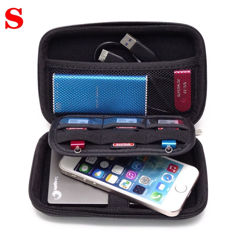 Draagbare Digitale Opbergzakken Organizer Usb Gadgets Kabels Draden Charger Power Battery Rits Reizen Accessoires