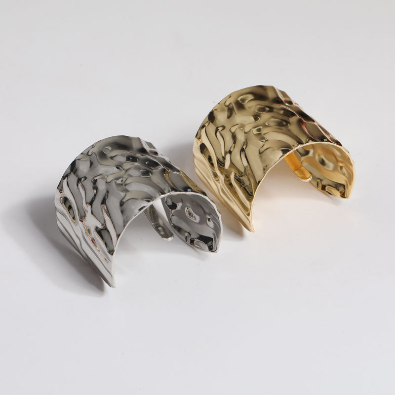 Ganci per capelli in stile giapponese ganci per coda di cavallo spazzolati in stile metallo perni per fascia accessori per fibbia per capelli ad contralto lusso in argento dorato