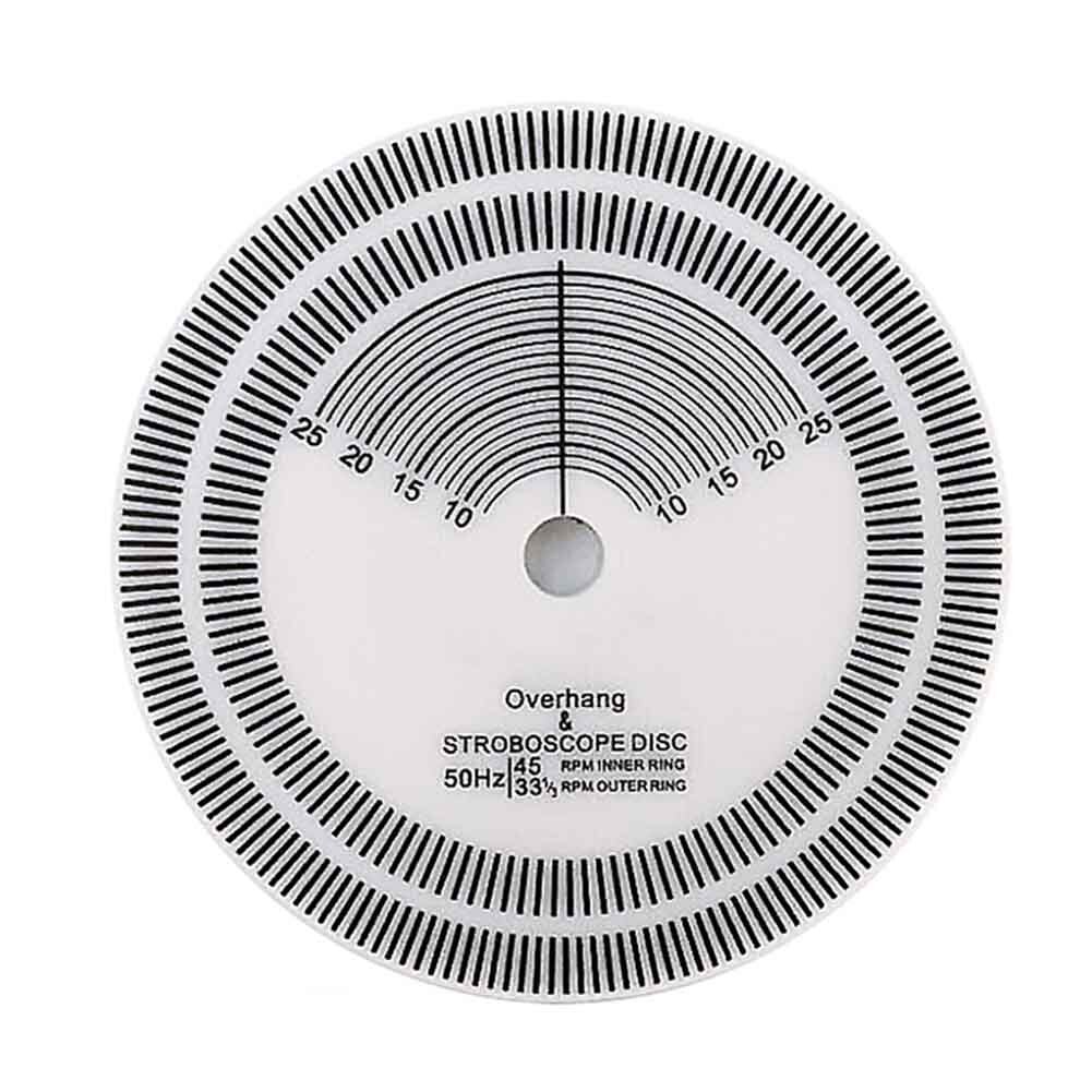 2023 Vinyl Draaitafel Platenspeler Tachymeter Laser Snelheid Toerenteller Meter Tester kalibratie Heerser Vergrootglas Accessoire