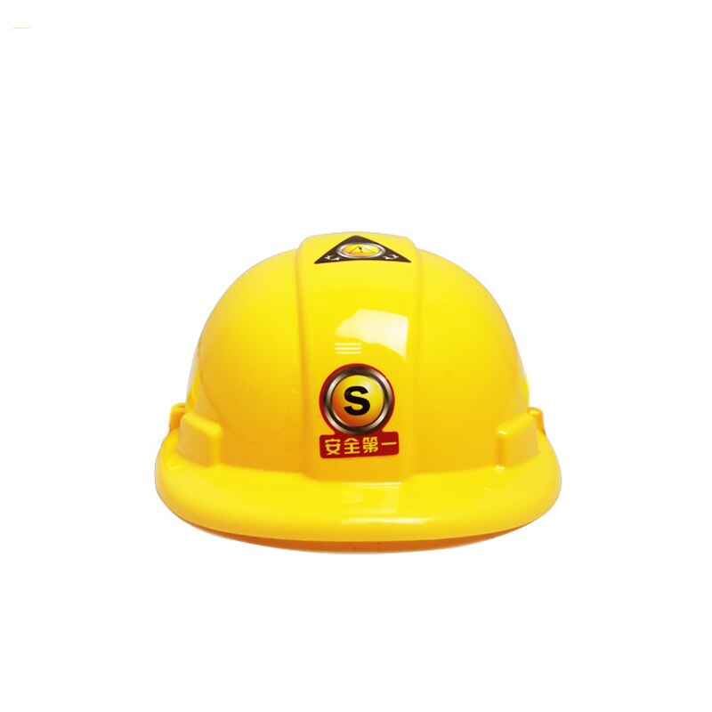 1 st Simulatie Bouw Helm Pretend Rollenspel Hoed Speelgoed Kids Childrens Speelgoed Voor Meisjes Funny Gadgets