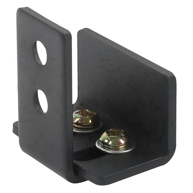 4 Piece Sliding Door Floor Rails, Adjustable Floor Rail Wall, Great for Sliding Doors