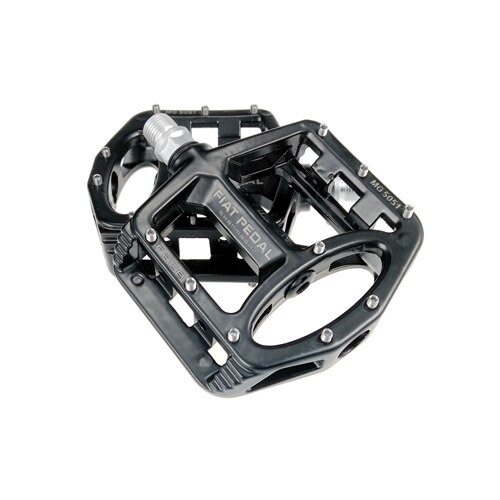 Pedales ultraligeros de aleación de magnesio para bicicleta de carretera, Pedal de rodamiento para ciclismo de montaña, Pie Grande, accesorios: black