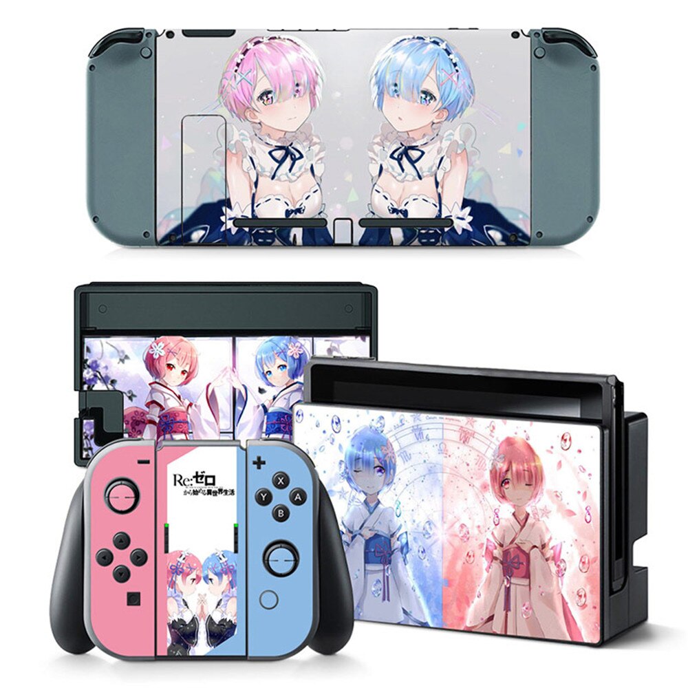 Video Game Vinyl Decal Skin Sticker Cover for Nintendo Switch Console System: TN-switch-5380