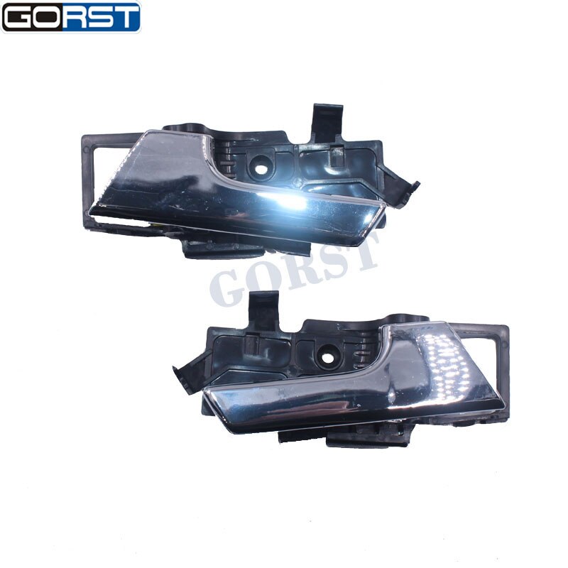 Manija de puerta Interior de estilo de coche, parte delantera y trasera izquierda y derecha, para Chevrolet Aveo Pontiac G3 96462709 LH 96462710 RH: 2 Left and 2 Right