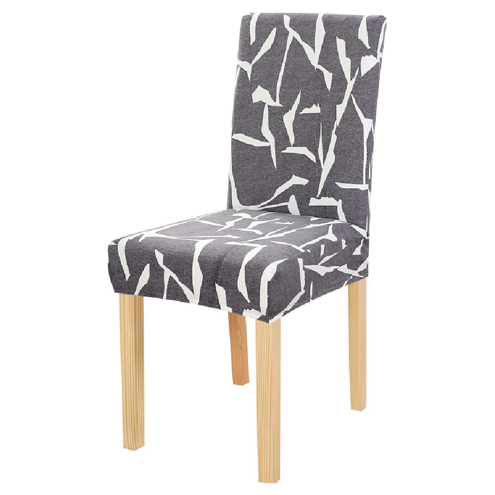 1pc- delige stoelhoes met elastische, vuilafstotende en afneembare bekleding voor dinerstoelen, bruiloften en andere evenementen.: 9