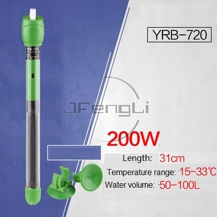 SUNSUN JRB YRB Heater aquarium tank heating automatic constant temperature explosion-proof tortoise cylinder heater fish tank: YRB 720