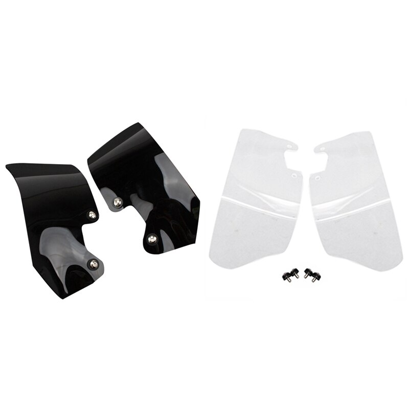 WindSn Windshield Slipstream Wind Deflector for BMW Oil Cooled Model R1200GS / R 1200 GS ADV Adventure 2004 - Blac