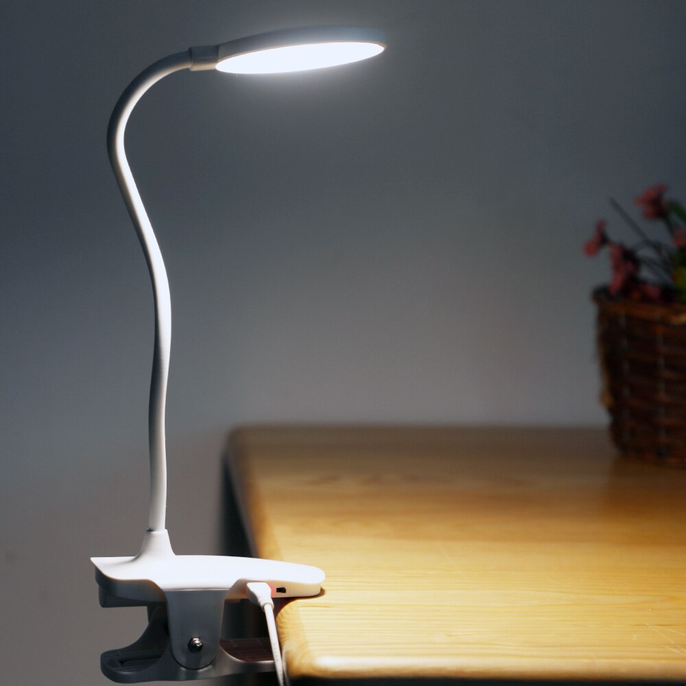 Clip Draadloze Tafellamp Studie Touch 1200Mah Oplaadbare Led Leeslamp Bureaulamp Usb Tafellamp Flexo Lampen Tafel