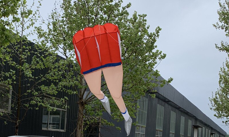 3D Large Leg Kite Soft Inflatable Kite Single Line Kite To Prevent Tearing Easy To Fly Outdoor Sports Flying Tool With Kite Line