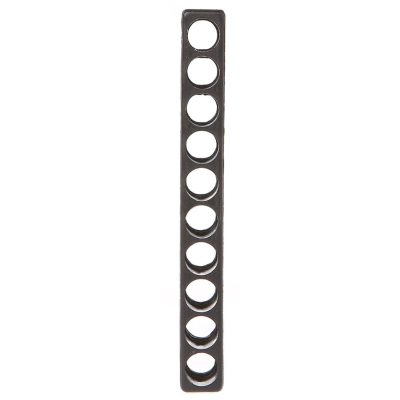 Screwdriver Hole 10/12 Holes Hex Shank Bit Holder Plastic Head Storage Case Tool: 10 holes