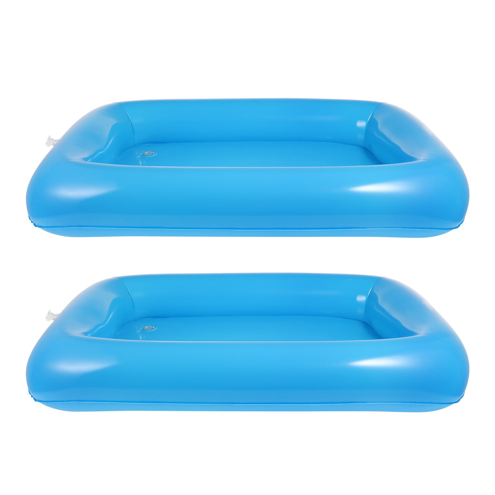 2pcs Leak Practical Inflatable Cooler for Pool Party Drinking Carnival Beach Vacation