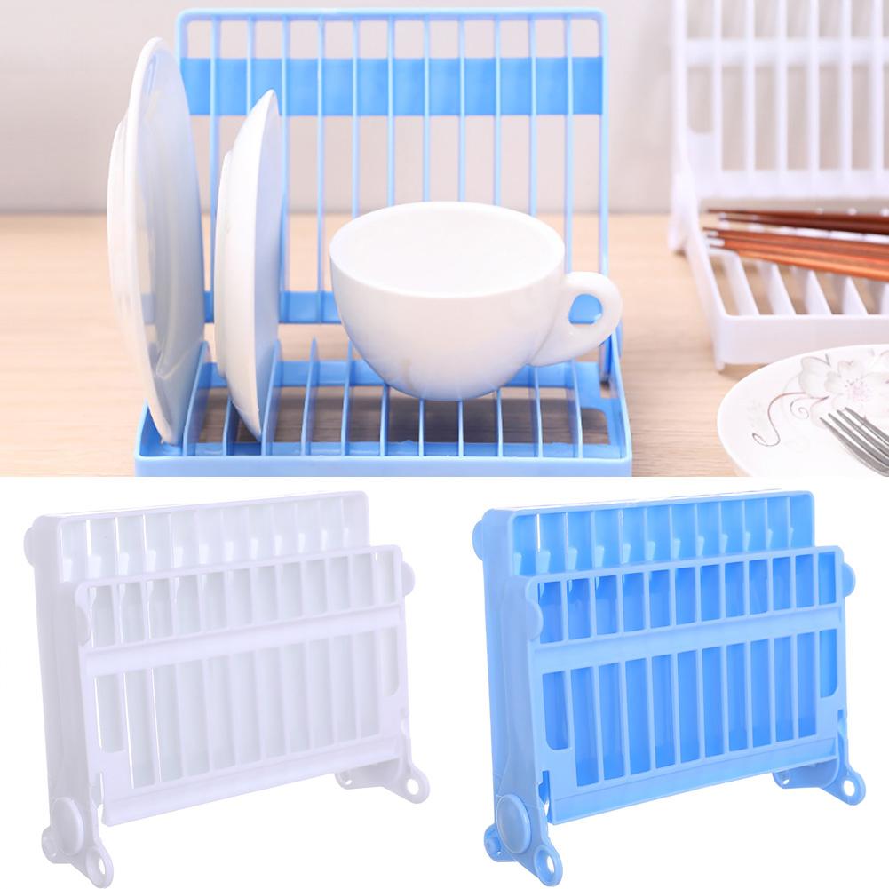 Køkkenvask afløbsstativ opbevaring arrangør tallerken tørrestativ holder hylde afløbsstativ cocina plast tallerken kopper stativ display holder
