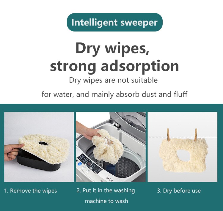 USB Mini Mop Robot Mopping Cleaner Cleaning Home Smart Mop Dust Clean Lazy Sweep Wet Floors Carpet Cleaner Wipe Mop