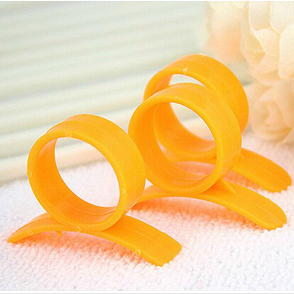 Fruit Tool Kitchen Gadgets Plastic Orange Peeling Tool With Ring Open Orange Peeler Finger
