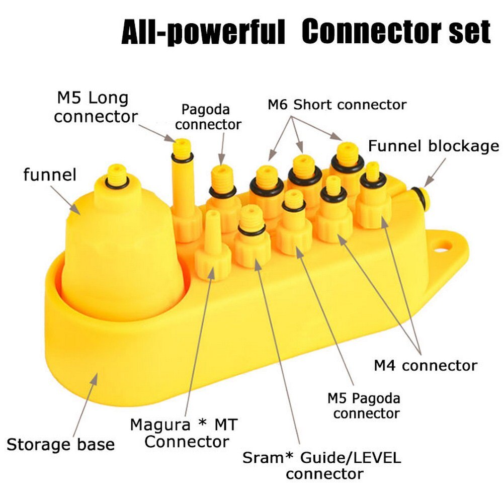 Universal Bicycle Hydraulic Disc Brake Bleed Kit Bike Tool Kit Suitable for Magura &amp; Hope&amp; Tektro &amp; Sram &amp; Avid &amp; Mula &amp; Hayes