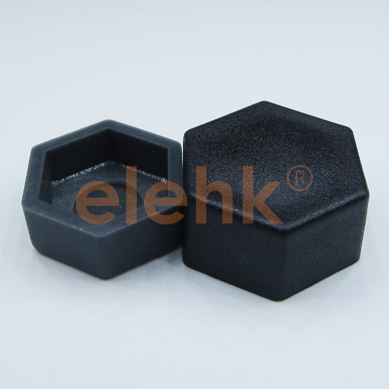Colorful Hex Bolt Nut Decorative Protection Plastic Screw Cap 50PCS M6 M8 M10 M12 Black Plastic Hex Nut Caps