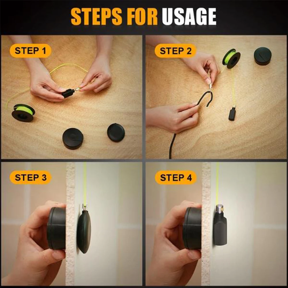 Magnetischen Draht Ziehen System Werkzeuge Professionelle Elektrische Kabel Band Leitung Kanal Kabel drücken Abzieher Werkzeuge für Verdrahtung Installation