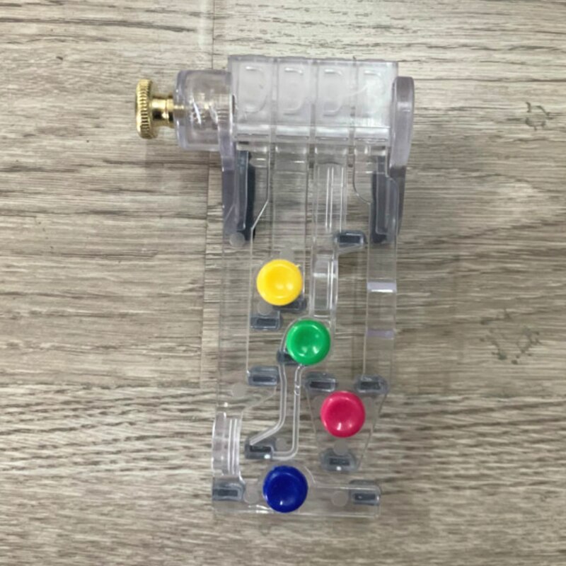 Guitar Learning System Teaching Aid Accessories Newbie Acoustic Guitar Chord Buddy Teaching Aid Guitar Tool for Guitar Learning: Golden