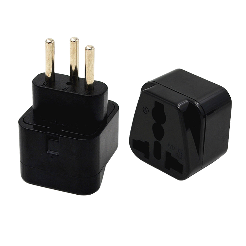 Jorindo Draagbare Universele Plug Naar Zwitserland (Geaard Type-J) Plug Adapter Stopcontact Travel Converter: Black