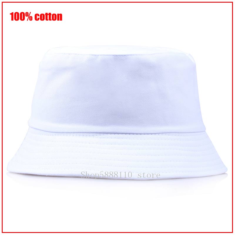 Chapeau Bob - Imprimé Cactus Free Hugs - Dessus Plat Décontracté - Coton Unisexe: Ne rien imprimer / Adulte