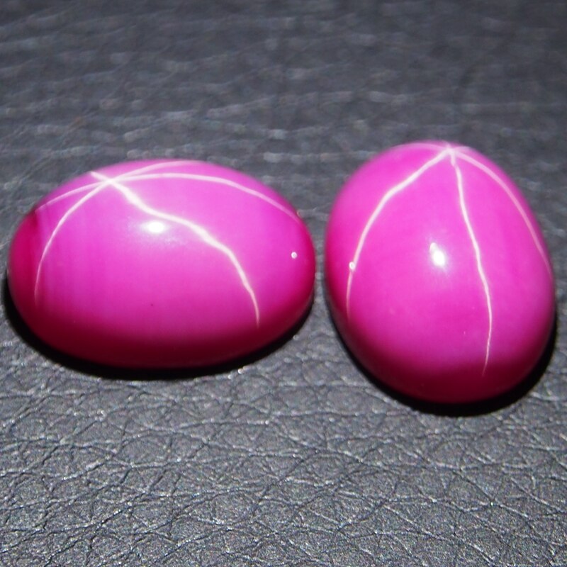 10*12mm 3 sztuka/dużo owalne Cabochon koraliki czerwony gwiazda rubin cabochon