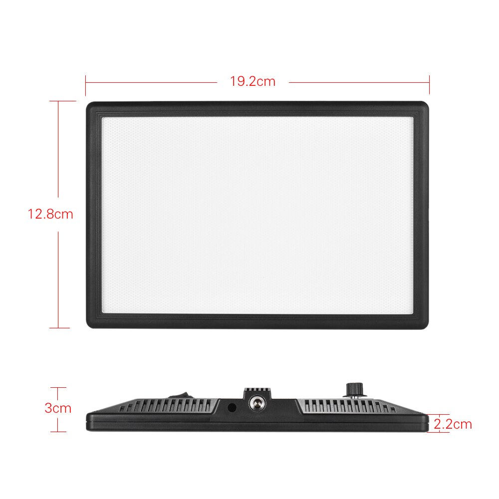 Viltrox L116T Professionelle LED Video Licht Fotografie Füllen Licht Einstellbare Helligkeit und Dual Farbe Temp für Canon kamera